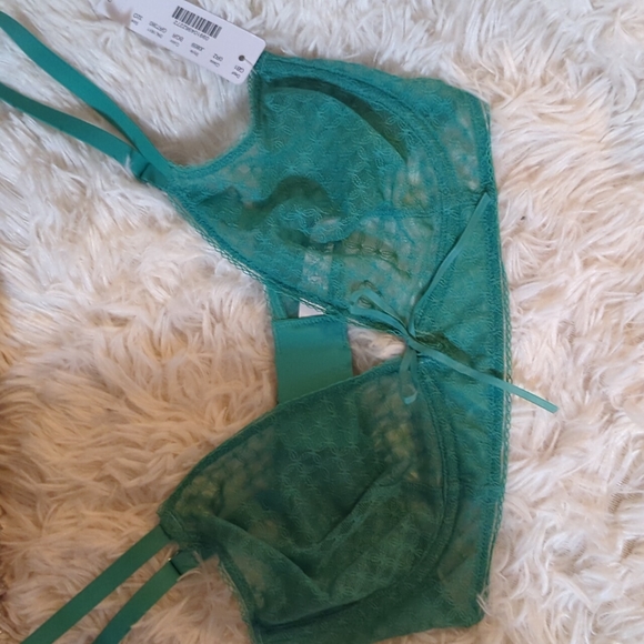 J Crew Swiss Dot Bra 32D NWT - Picture 2 of 4